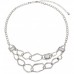 Goudkleurige en zilverkleurige collier