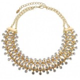 Collier met kristallen