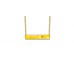 Naambar in zilver en goldplated